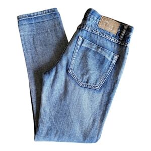 One Teaspoon Awesome Baggies distressed cropped jeans size 26